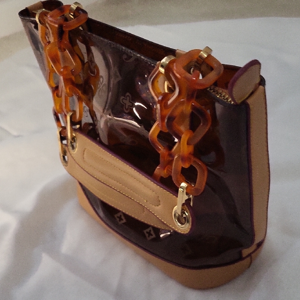 Stylish Brown Designer Tote Bag - Picture 11 of 16